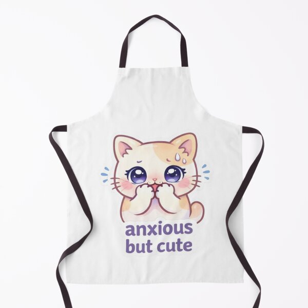 Item preview, cat anxious but cute designed and sold by Nyx-Styx.