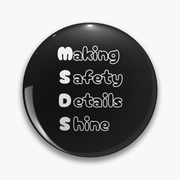 Item preview, Funny MSDS Chemical Engineering Acronym Pun designed and sold by ThePungineer.
