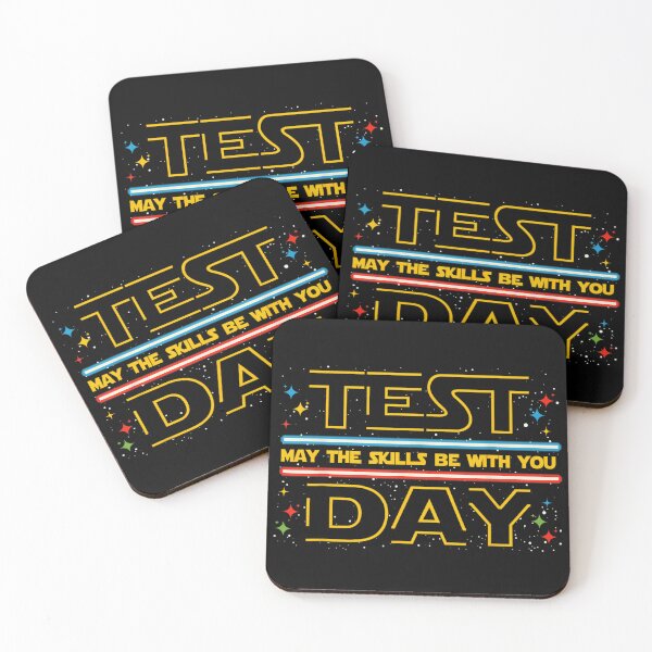 Item preview, Test Day May The Skills Be With You Funny Student Teacher designed and sold by ObukiLantara.