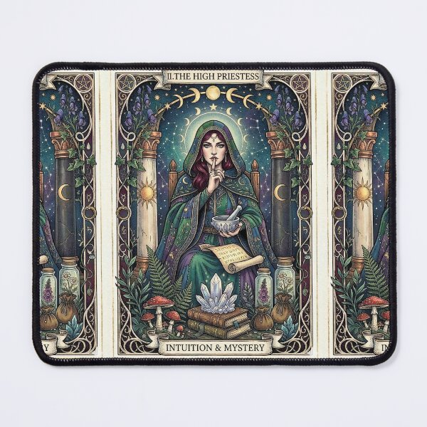 Item preview, High Priestess Intuition Tarot designed and sold by elaemor-art.