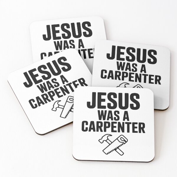 Item preview, Jesus Was a Carpenter designed and sold by Frank Ring.