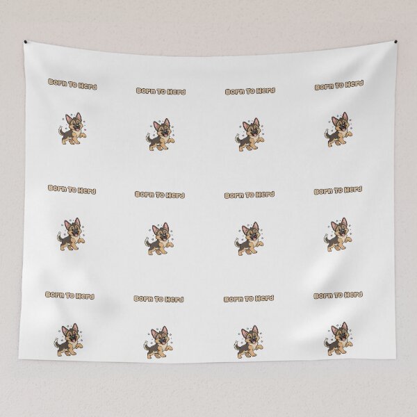 Item preview, Born To Herd German Shepherd Instincts Design designed and sold by NatureUnleashed.