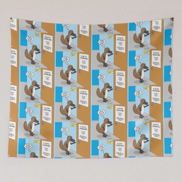 Item preview, Platypus Issues! designed and sold by Out to Lunch Cartoons and More.