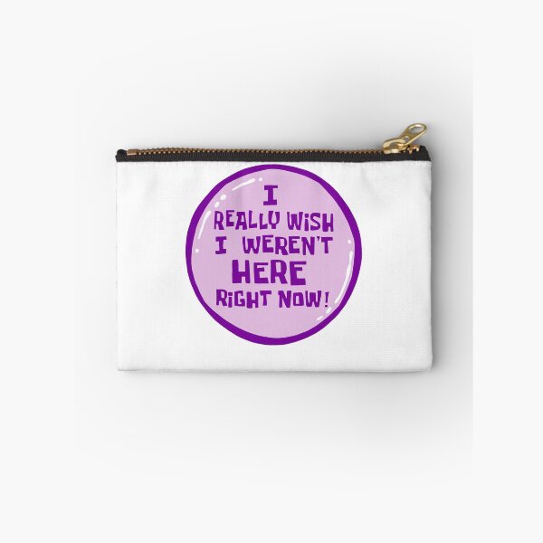 Item preview, I Really Wish I Weren't Here Right Now SpongeBob Squarepants designed and sold by mascarica.