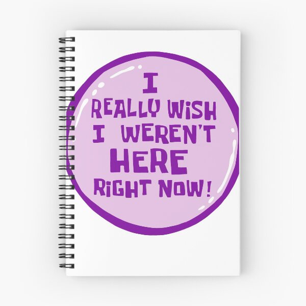 Item preview, I Really Wish I Weren't Here Right Now SpongeBob Squarepants designed and sold by mascarica.