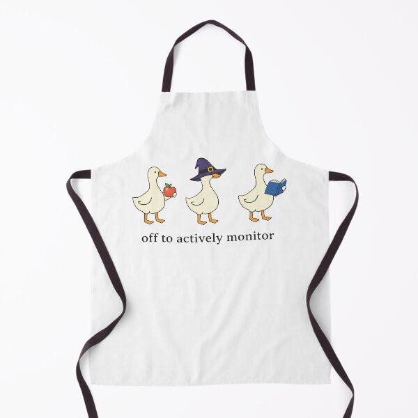 Item preview, Off to Actively Monitor Cute Goose Wizard Funny Nerd Humor Tech Meme designed and sold by Kladhadredo.