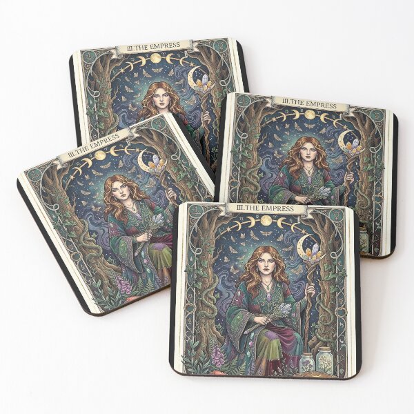 Item preview, The Empress Abundance Tarot Art designed and sold by elaemor-art.