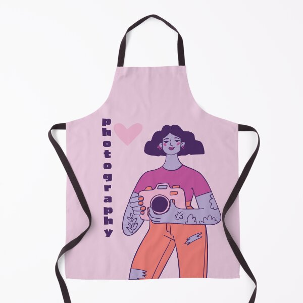 Item preview, Girl with Camera Illustration, Photography Lover Art, Aesthetic Photographer Design, Creative Lifestyle designed and sold by anyramagic.
