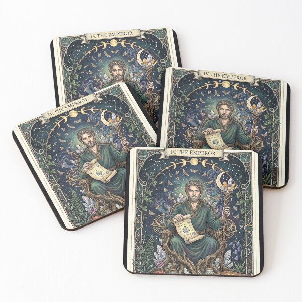 Item preview, The Emperor Structure Tarot Art designed and sold by elaemor-art.