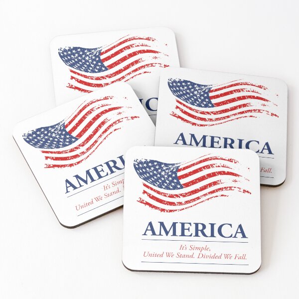 Item preview, America: United We Stand. Divided We Fall. designed and sold by G2Creative.