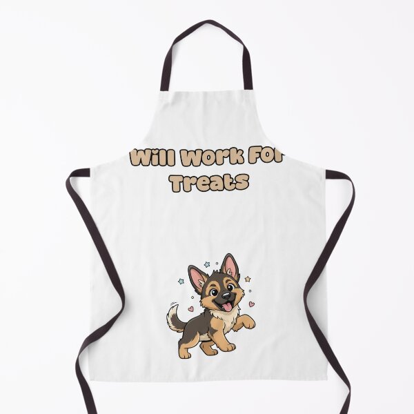 Item preview, Will Work For Treats Funny Dog Lover Graphic designed and sold by NatureUnleashed.