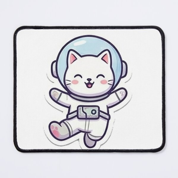 Item preview, Cat Astronaut Happy designed and sold by Loja Boeira.