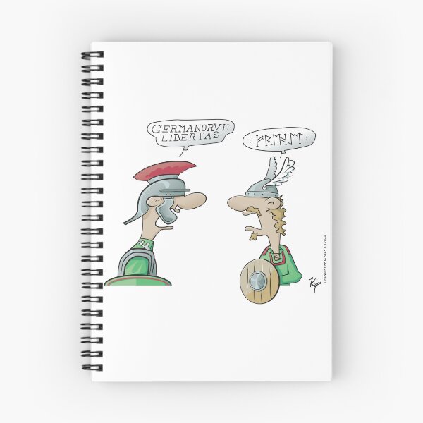 Item preview, Cartoon of the great Germanic freedom - Publius and Hermann designed and sold by TotalKejas.