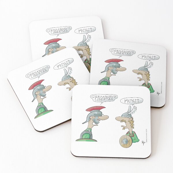 Item preview, Cartoon of the great Germanic freedom - Publius and Hermann designed and sold by TotalKejas.