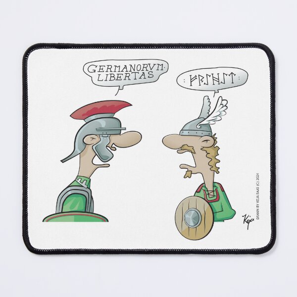 Item preview, Cartoon of the great Germanic freedom - Publius and Hermann designed and sold by TotalKejas.