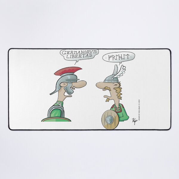 Item preview, Cartoon of the great Germanic freedom - Publius and Hermann designed and sold by TotalKejas.