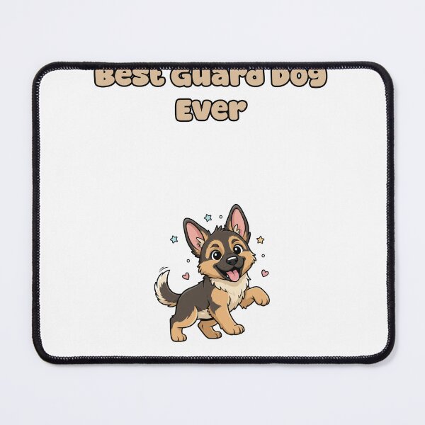 Item preview, Best Guard Dog Ever German Shepherd Protector designed and sold by NatureUnleashed.