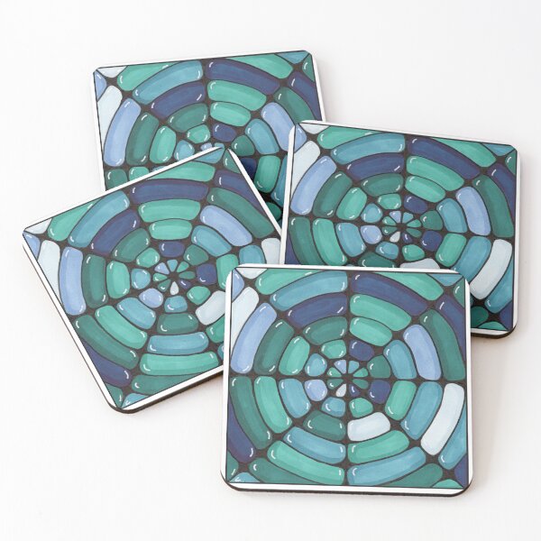 Item preview, Blue Circles designed and sold by ARTISTIC DREAM.