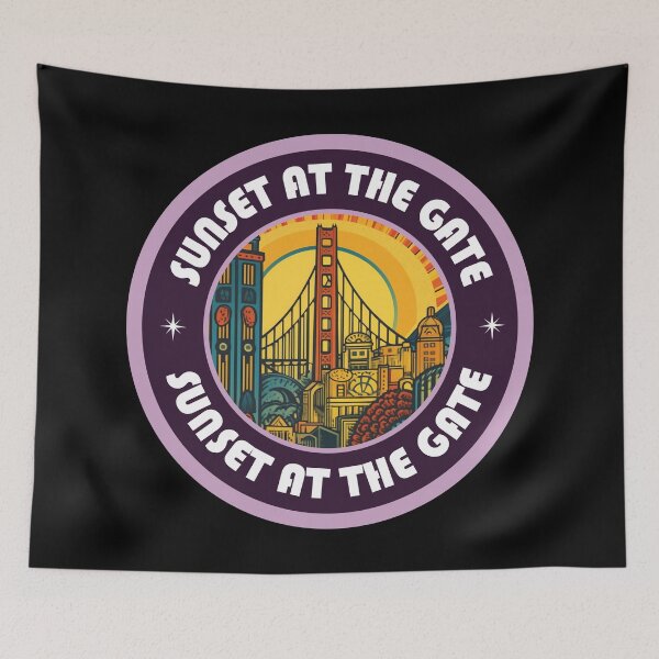 Item preview, Sunset At The Gate designed and sold by G2Creative.