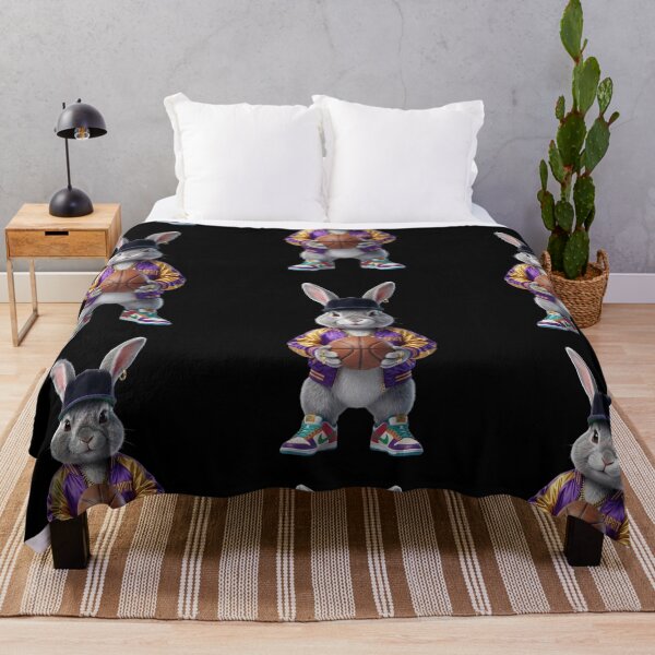 Item preview, Hip Hop Bunny Basketball – Cool Rabbit Streetwear Design designed and sold by ArtsBorn2Create.
