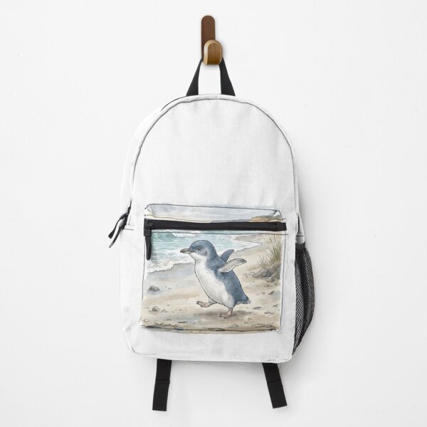 Item preview, Little Blue Penguin - Coastal Wildlife Beach designed and sold by RubisLeaf.