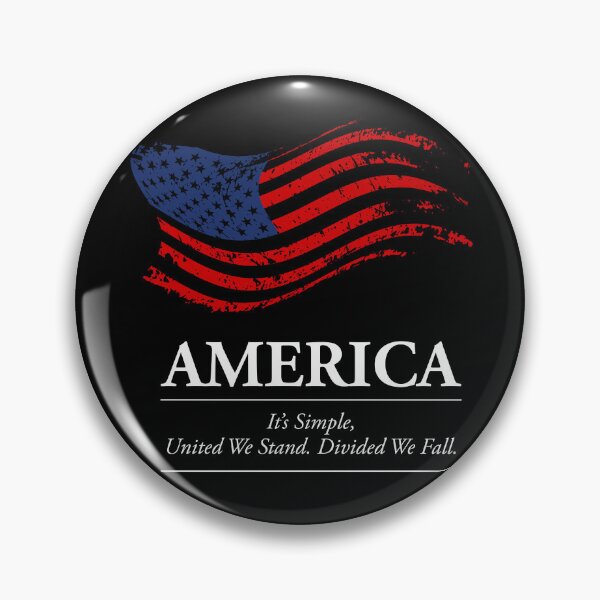 Item preview, America: United We Stand. Divided We Fall. Reversed Text designed and sold by G2Creative.