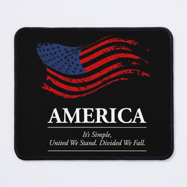 Item preview, America: United We Stand. Divided We Fall. Reversed Text designed and sold by G2Creative.