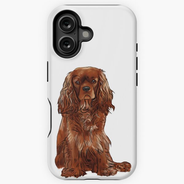 Item preview, Cavalier King Charles Spaniel - Ruby designed and sold by jollyinu.