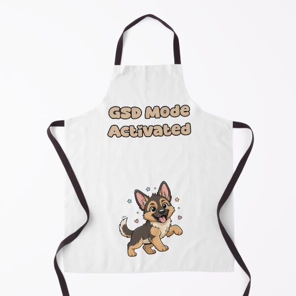 Item preview, GSD Mode Activated Energetic German Shepherd designed and sold by NatureUnleashed.