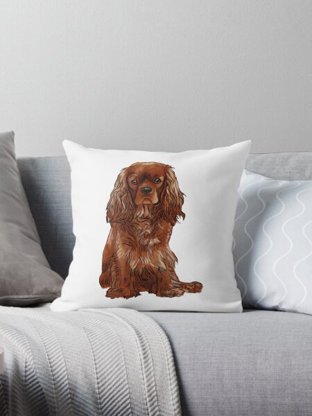 Item preview, Cavalier King Charles Spaniel - Ruby designed and sold by jollyinu.