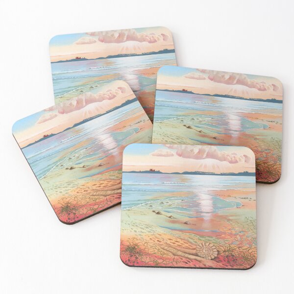 Item preview, Fossil Beach (acrylic on canvas) designed and sold by Painting By Nature.