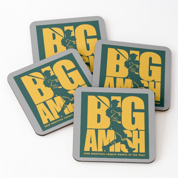 Item preview, The Big Amish - Green & Gold Block Design designed and sold by G2Creative.