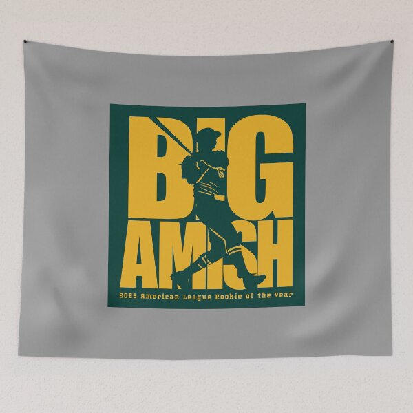 Item preview, The Big Amish - Green & Gold Block Design designed and sold by G2Creative.