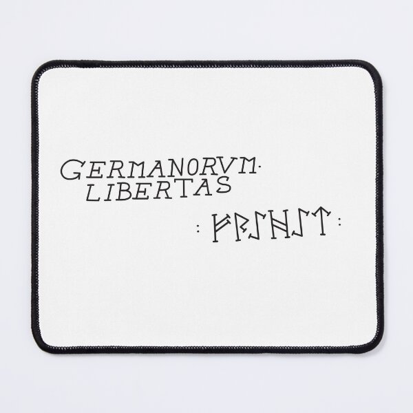 Item preview, Great Germanic freedom - Roman script and German runes designed and sold by TotalKejas.