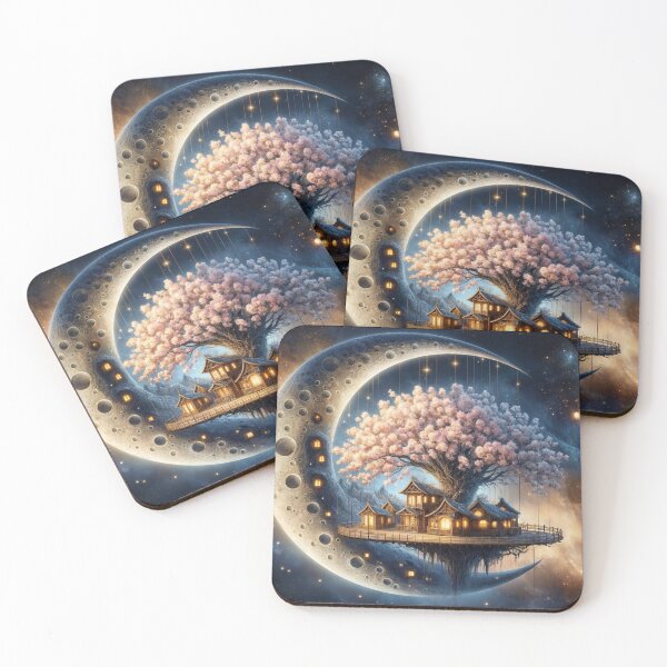 Item preview, The Moon Garden Temple designed and sold by Undersea Ai Art.