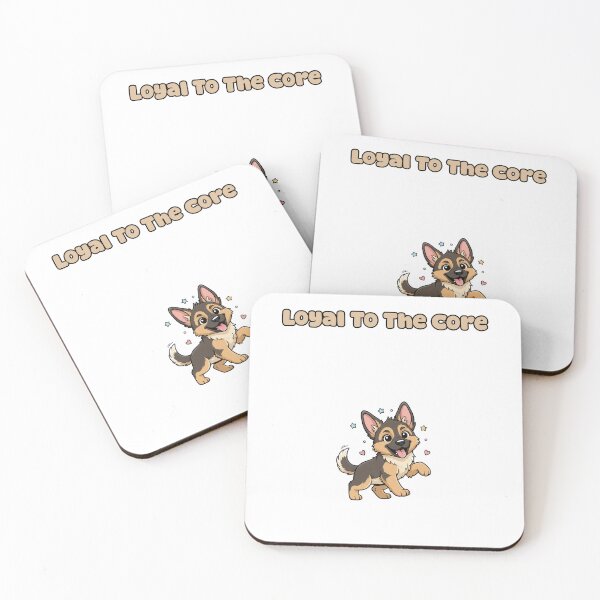 Item preview, Loyal To The Core Devoted Canine Companion designed and sold by NatureUnleashed.