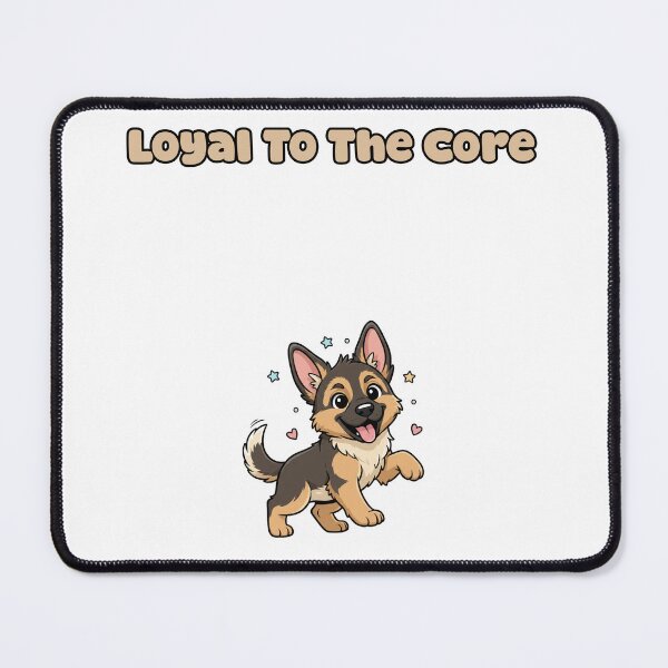 Item preview, Loyal To The Core Devoted Canine Companion designed and sold by NatureUnleashed.
