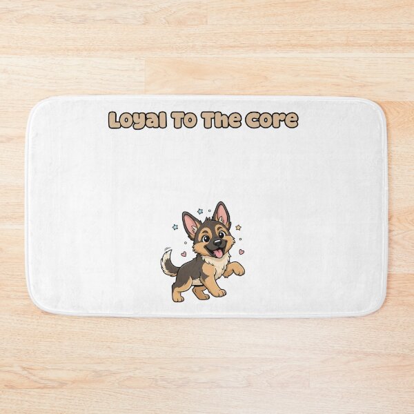 Item preview, Loyal To The Core Devoted Canine Companion designed and sold by NatureUnleashed.