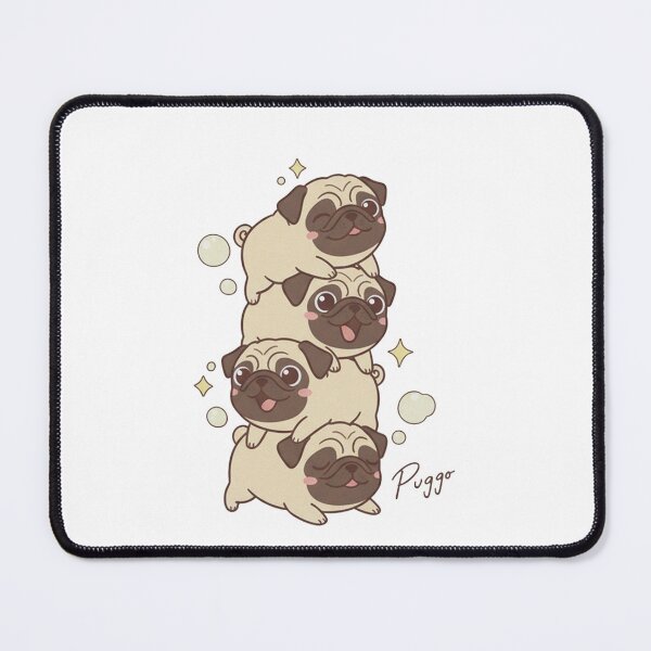 Item preview, Stacked Pugger Sparkle Illustration designed and sold by NzrProcreate.