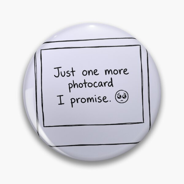 Item preview, Just One More Photocard - KPop Collector Polaroid Doodle  designed and sold by Tokraz-art.