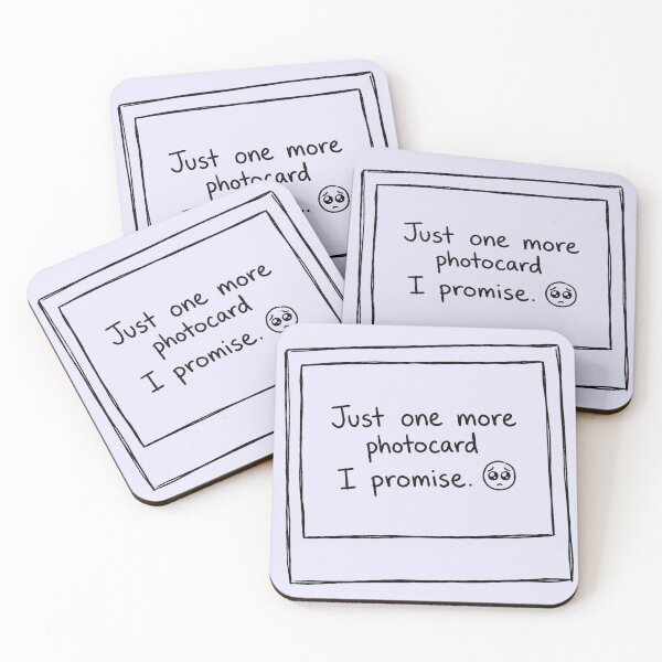 Item preview, Just One More Photocard - KPop Collector Polaroid Doodle  designed and sold by Tokraz-art.
