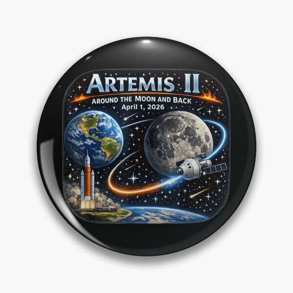 Item preview, Artemis II Around The Moon And Back April 1 2026 Commemorative designed and sold by RuperDelois.