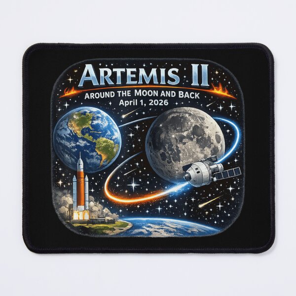 Item preview, Artemis II Around The Moon And Back April 1 2026 Commemorative designed and sold by RuperDelois.