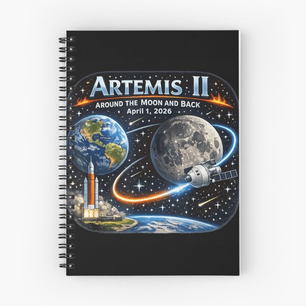 Item preview, Artemis II Around The Moon And Back April 1 2026 Commemorative designed and sold by RuperDelois.