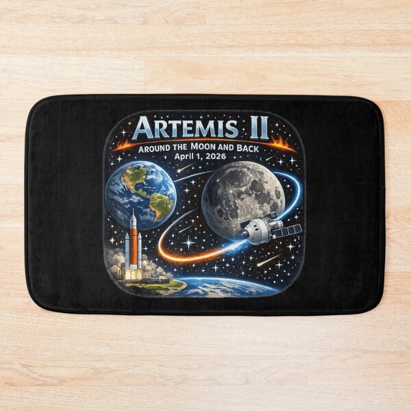 Item preview, Artemis II Around The Moon And Back April 1 2026 Commemorative designed and sold by RuperDelois.