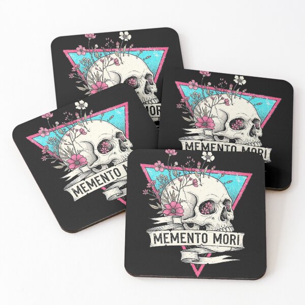 Item preview, Memento Mori Skull Flowers and Dead Leaves designed and sold by nuel-art.