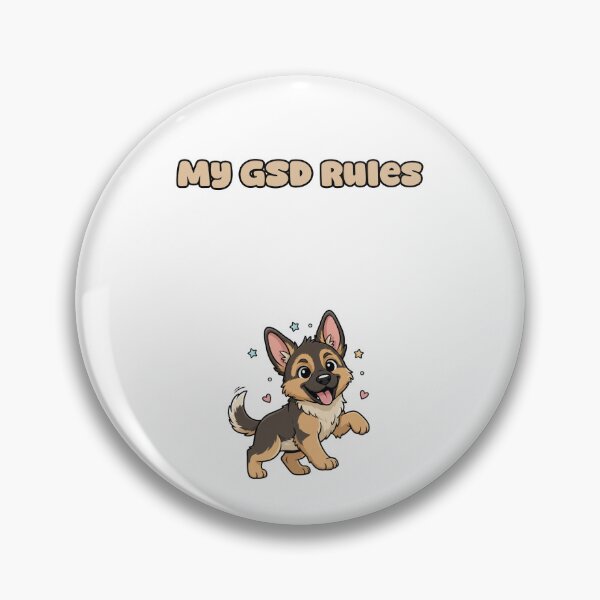 Item preview, My GSD Rules German Shepherd Owner Pride designed and sold by NatureUnleashed.