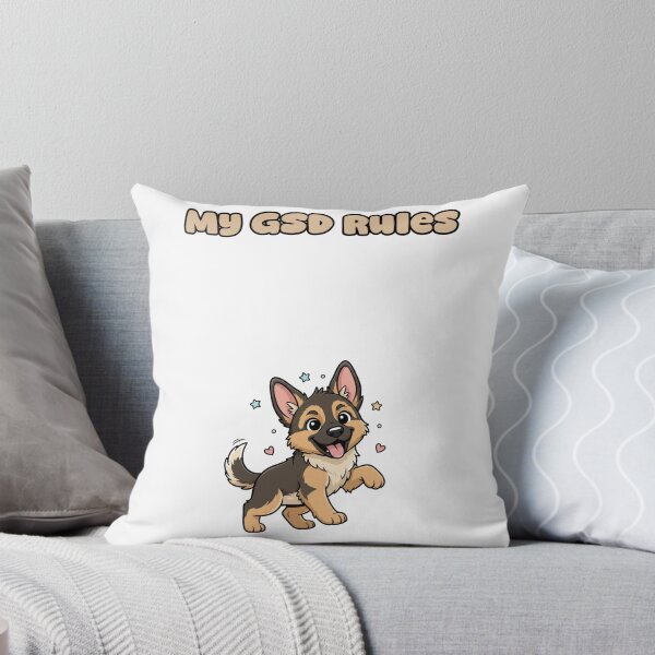 Item preview, My GSD Rules German Shepherd Owner Pride designed and sold by NatureUnleashed.