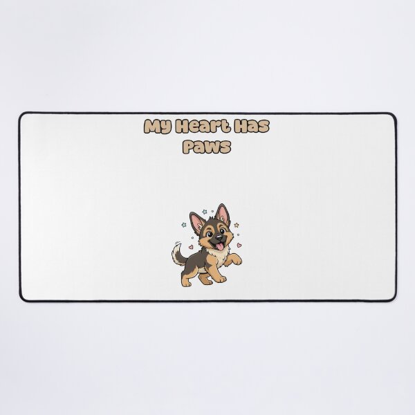 Item preview, My Heart Has Paws Sweet Dog Lover Sentiment designed and sold by NatureUnleashed.