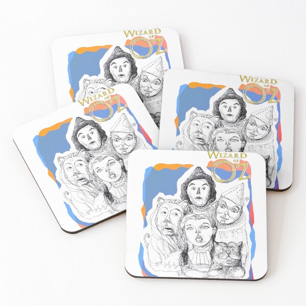 Item preview, Wizard of OZ Characters (Ink Drawing by ACCI) designed and sold by VanyssaGraphics.